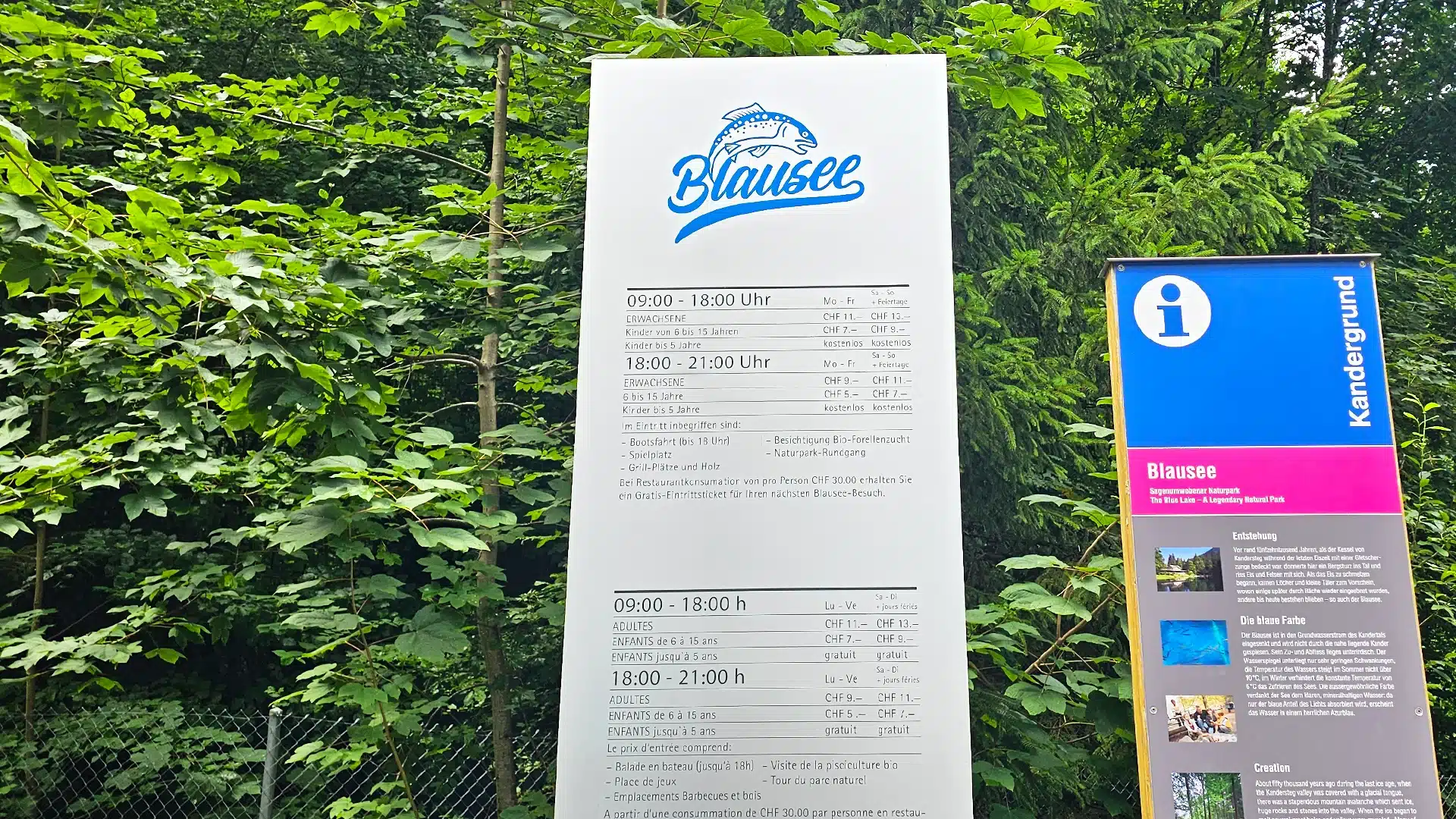 Naturpark Blausee 2 | Sehenswürdigkeiten im Kanton Bern