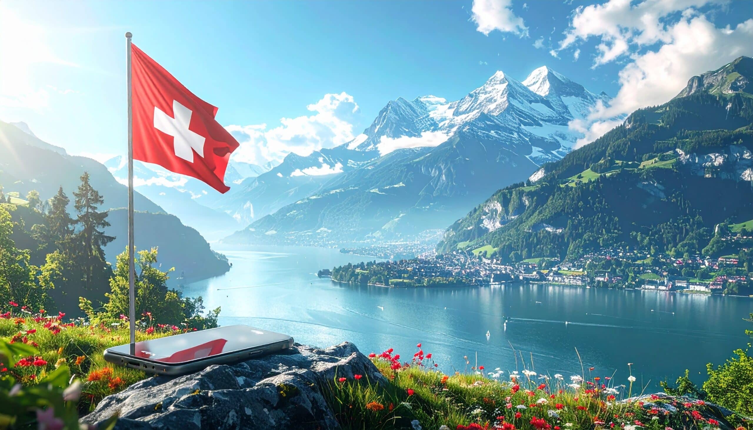 Die günstigste eSIM App für die Schweiz | Online Reiseführer (KI generiert)