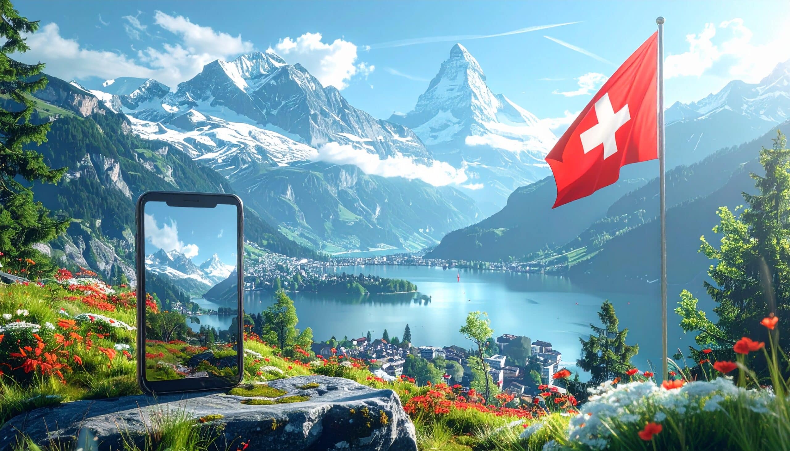 Erfahrungen mit eSIM Apps in der Schweiz | Online Reiseführer (KI generiert)
